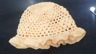 woollen #baby cap #1 to 2 yeasr baby# full video ..