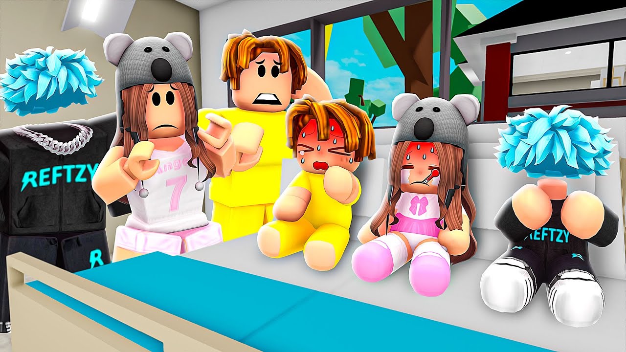 Our Baby Plushies Are Sick Brookhaven Youtube