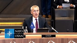 NATO Secretary General, North Atlantic Council at Defence Ministers Meeting, 16 JUN 2023
