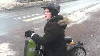 Arg Tant på CYKEL