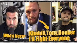 Conor McGregor SAYS He’ll FIGHT Tony Ferguson,Khabib Nurmagomedov,Dan Hooker After Dustin Poirer