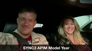 How to find out the model year of your SYNC3 APIM module