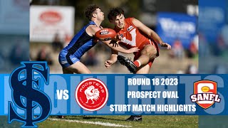 Sturt vs North Adelaide | Sturt Match Highlights: SANFL R18 2023