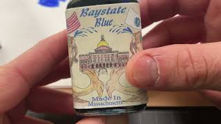 Noodler's Baystate Blue Ink Review