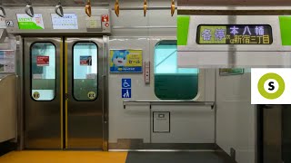 【走行音】都営新宿線 10-300形10-520F（4次車）「三菱IGBT-VVVF＋かご形三相誘導電動機」西大島〜瑞江 区間（【37T】新宿発 各停 本八幡 行）