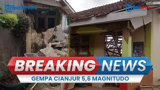 🔴BREAKING NEWS: Gempa Bumi 5,6 SR Guncang Cianjur Hancurkan Banyak Bangunan