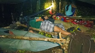 SURVIVAL ADVENTURE CAMPING FISHING DIGUYUR HUJAN DERAS SAAT MALAM