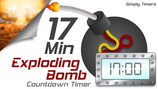 17 min exploding countdown timer