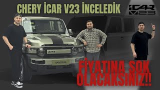 CHERY İCAR V23 | CHERY OFFROAD ARACI FİYATI ŞOK ETTİ!!