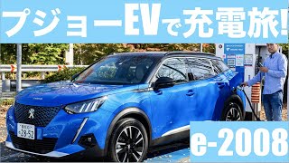 プジョーのEV「e-2008」で日帰り充電旅! ソーラーシェアリングの太陽光茶畑で無農薬茶を買ってくる　vol.1