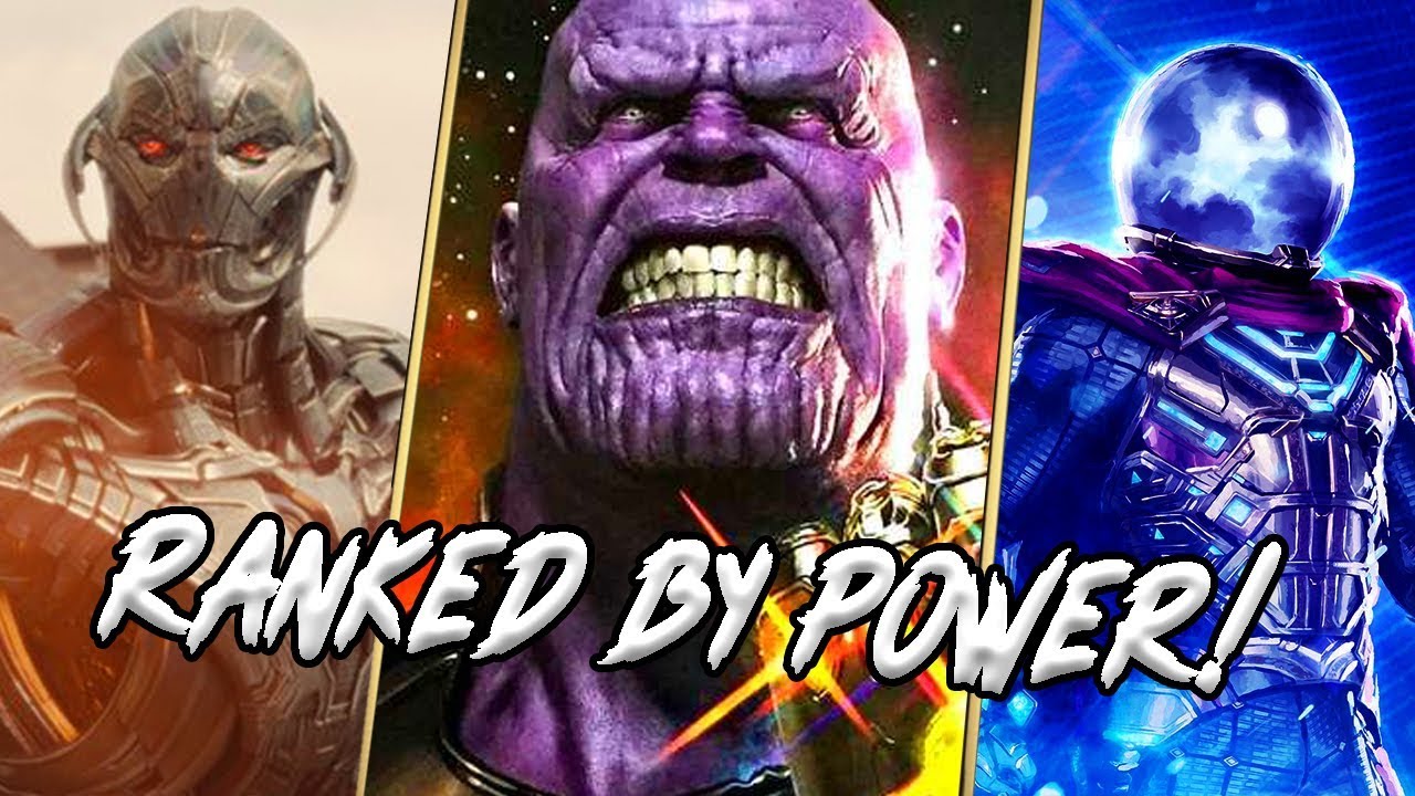 Marvel Cinematic Universe Main Villains RANKED By Power! - YouTube