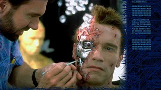Arnold T-800 MakeUp 'Terminator 2' Behind The Scenes