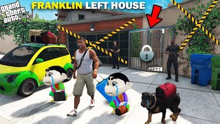 Franklin, Shinchan \u0026 Pinchan Left Their House Forever in GTA 5!