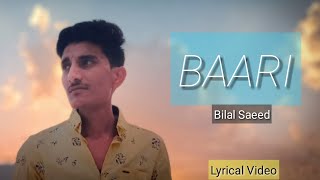 Baari | Bilal Saeed | Momina Mustehsan | Cover | Bhavik Rajgor | Lyrical Video