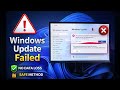 Windows Update Failed Fix (2026) | No Data Loss | No Reinstall | 100% Working