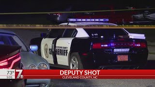 Deputy shot in Cleveland Co.