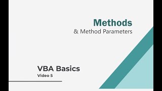 Methods and Method Arguments (Exercise)