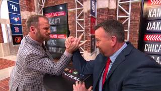 MLB Central Arm Wrestling Casey vs Dempster