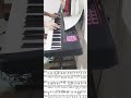 【ガールズバンドクライ】運命の華/トゲナシトゲアリ 【Keyboard(piano) part 弾いてみた 譜面有り】