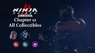 NINJA GAIDEN 2 Black - Chapter 12 All Collectibles Guide (All Crystal Skull \u0026 Upgrade Items)