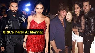 Shahrukh Khan's House Party At Mannat 2018 (Inside Video) - Ranveer,Deepika,Katrina,Hrithik