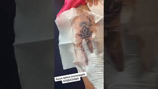 අම්මො කොහෙද මේ😳 tattoo ගහන්නේ girl sexy #girl #shorts