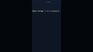 Remove non-alphabet in Python #python #learnpython #programming