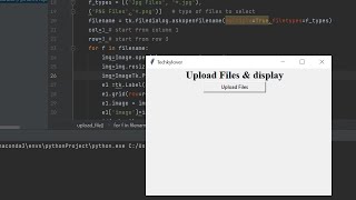 Upload Multiple Files in Python || File Handling in Python