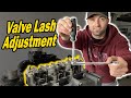 Adjust Valve Lash (Diesel Engine - Solid Valve Lifters)