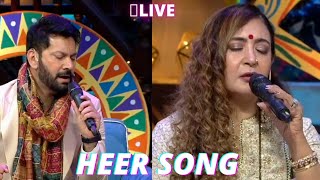 HEER | Jaspinder Narula & Jasbir Jassi Beautiful song Live performance at Kapil Sharma Show |