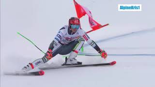 Alpine Skiing - 2021 - Hadalin crash  - Men's Giant Slalom in Alta Badia