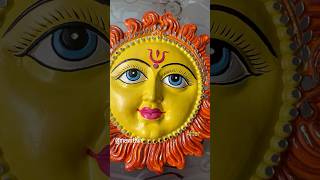 Sun craft🌞|clay art|vastu sun#diy#decoration #shorts #sun