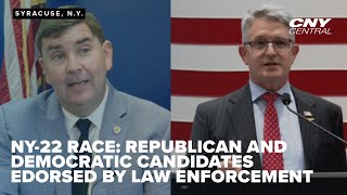 Both candidates in the NY-22 congressional district race receive law enforcement endorsement