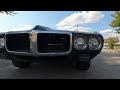 test drive 1969 pontiac firebird sold $24 900 maple motors 1741 1