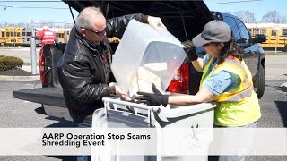 AARP Fights Fraud and Identity Theft with A Free Shredding Event