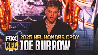 Bengals QB Joe Burrow wins Comeback Player of the Year | 2025 NFL Honors