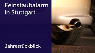 Feinstaubalarm in Stuttgart