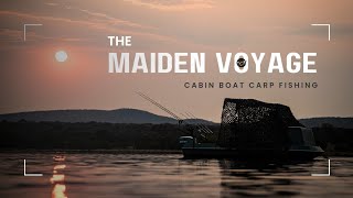 CABIN BOAT CARP FISHING | The Maiden Voyage - Roodekoppies Dam