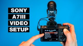 How to Setup Your Camera for Video — Sony A7III Tutorial