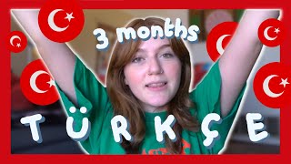 How much Turkish did I learn in 3 months? 🇹🇷 Amerikalı 3 ay sonra Türkçe konuşuyor
