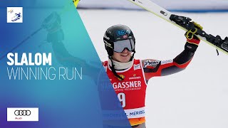 Atle Lie Mcgrath (NOR) | Winner | Men's Slalom | Courchevel/Meribel | FIS Alpine
