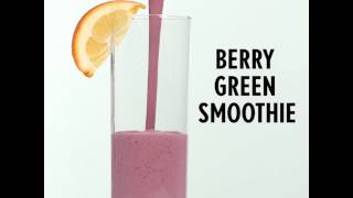 How to Make a Berry Green Smoothie | Cooking Light