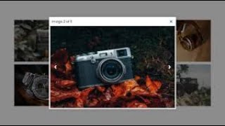 Responsive Image Lightbox using HTML CSS & JavaScript Lightbox Gallery in JavaScript