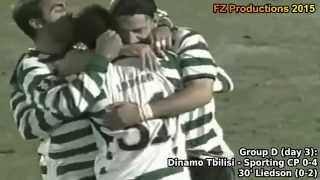 2004-2005 Uefa Cup: Sporting CP All Goals (Road to the Final)