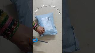 10 out of 10 - Meesho bedspread unboxing #meeshofinds #meeshoshopping #kingsizebedsheets #trending