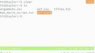 tmux: copying
