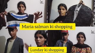 Salman na apne pehle bacho k lie lunday se eid ki shopping 🛍 ki#vlog