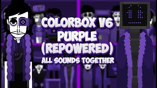 Incredibox Scratch | Colorbox V6 - Purple | All Sounds Together (Repowered)