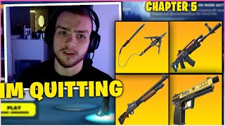 MONGRAAL *FREAKS OUT* After Playing First GAME Of FORNITE Chapter 5 \u0026 Uses All new Weapons \u0026 ITEMS