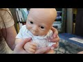 my first full body silicone reborn baby doll box opening baltic baby